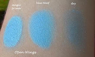 Aleguaras Minerals: Ombretti azzurri e verdi swatches (parte seconda)