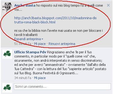 I white block rispondono? ad Anch3basta