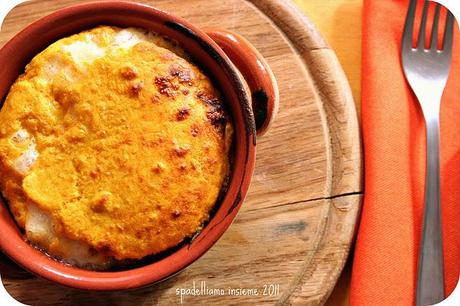 SUFFLE' ALLA ZUCCA CON GORGONZOLA