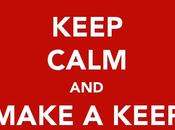 Keep calm make keep poster