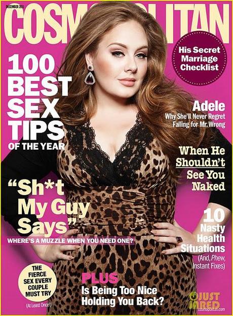 Cover Girl// Donne Curvy: Adele su Cosmopolitan Usa di dicembre