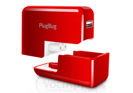 Con PlugBug L’ Alimentatore Del Mac Ricarica Anche iPad e iPhone.