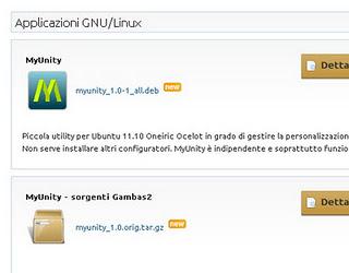 myUnity: piccola app per personalizzare Unity su Ubuntu 11.10