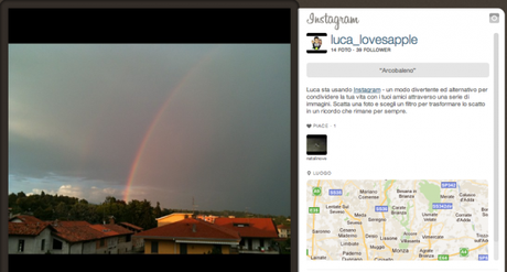 Le tue Foto Instangram sul tuo Blog WordPress