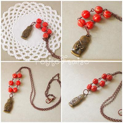 Some red, and Christmas inspired jewelry :)