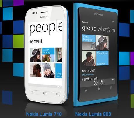 I fantastici smartphone Nokia Lumia 800 e 710