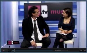 Ennio Rega intervistato da Federica Gentile su RAI TV MUSIC