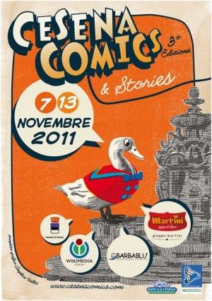 Cesena Comics & Stories: terza edizione, 7-13 novembre