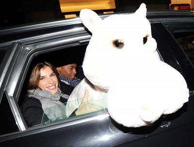 Mehcad Brooks a Elisabetta Canalis: t'amo ippopotamo