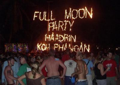 Full Moon Party - Thailandia - Calendario 2011 - 2012
