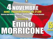 Roma, Piazza Popolo/ Novembre. Ennio Morricone Concerto