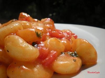 Gnocchi alle Erbe Provenzali