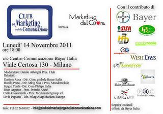 Marketing del Cuore - 7a edizione. Milano, 14/11/2011