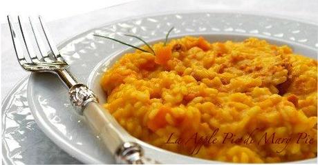 Risotto alla zucca con ricci di mare (E. Knam)