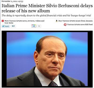 Silvio Berlusconi pubblicherà un album di canzoni???