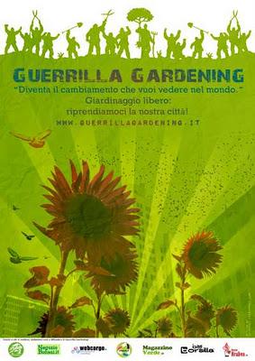 GIORNATA NAZIONALE DEL GUERRILLA GARDENING ITALIANO