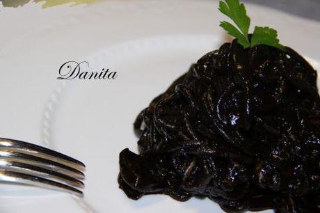 Spaghetti al nero di seppie