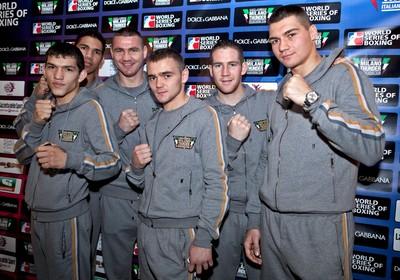 Presentation of the new Dolce  &Gabbana; Thunder boxing team 2011/2012