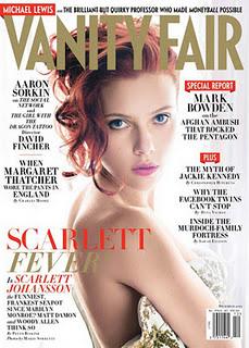 Scarlett Johansson su Vanity Fair by Mario Sorrenti