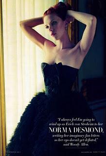 Scarlett Johansson su Vanity Fair by Mario Sorrenti