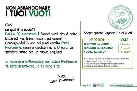 Flaconi Vuoti? Non abbandonarli!