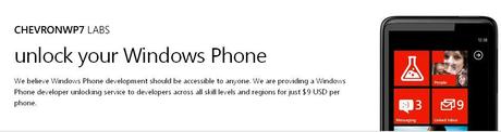 Jailbreak Windows Phone con Chevron WP7 : Sboccare / Unlook tutti gli smartphone Windows