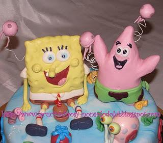 Spongebob cake