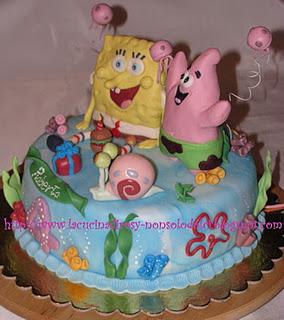 Spongebob cake