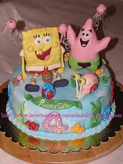 Spongebob cake