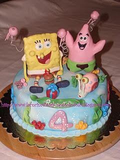 Spongebob cake