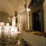 interno sala con buffet