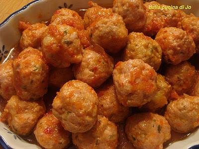 Polpette in rosso