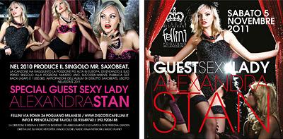 Alexandra Stan @ Fellini (Italy)