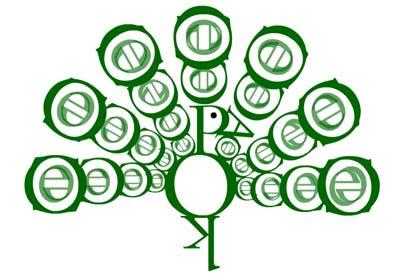 Bembo's Zoo: i fonts prendono forma di animali