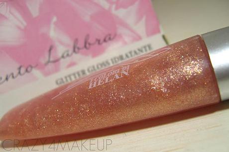 Review HELAN Glitter Gloss Idratante [Caki]