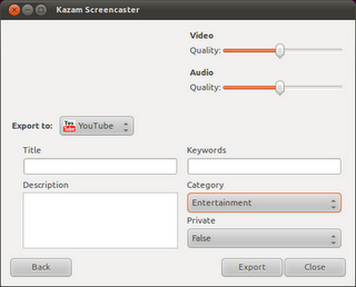 Kazam su Ubuntu 11.04 Natty: semplice ed efficace screencaster