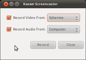 Kazam su Ubuntu 11.04 Natty: semplice ed efficace screencaster