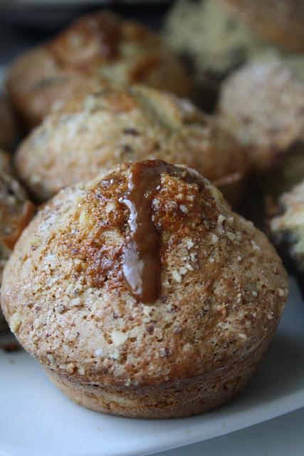 Muffins al cioccolato e sedano rapa