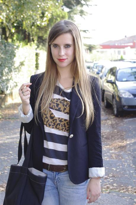 Cat and blazer