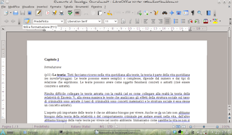 Libreoffice, KDE e Arch