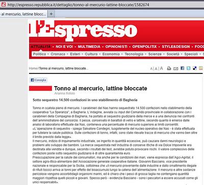 Il pesce al mercurio e gli insulti gratuiti di Massimo della Schiava