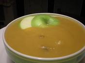 Vellutata zucca, mele spezie