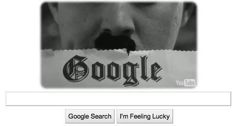 Google, video doodle in onore di Charlie Chaplin