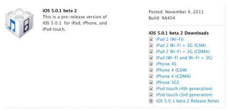 In arrivo iOS 5.0.1 per iPhone e iPad: le novità