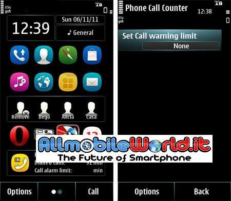 Le telefonate sotto controllo con Phone Call Counter : Per smartphone Nokia Symbian