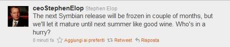 La prossima versione di Symbian arriverà l’estate prossima
