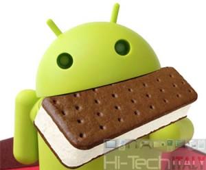 Tablet e Smartphone che riceveranno Ice Cream Sandwich