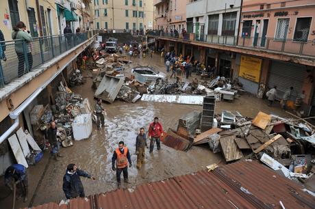 L'alluvione a Genova in Presa diretta