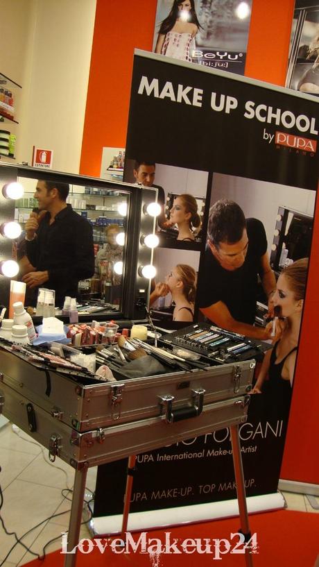 Make-Up School by Pupa con Giorgio Forgani... a Catania!!