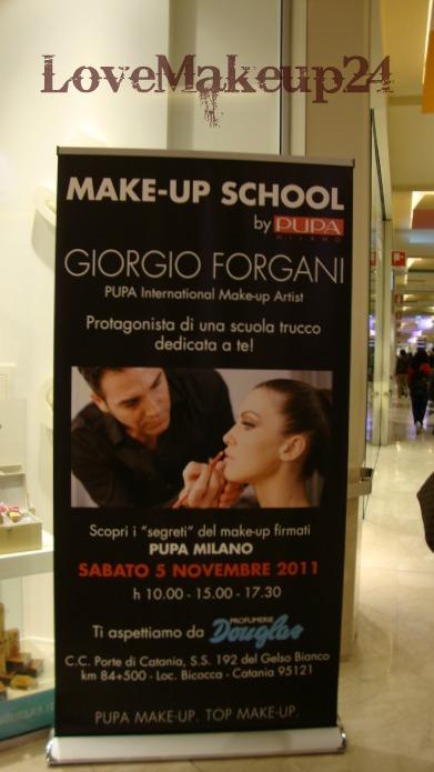 Make-Up School by Pupa con Giorgio Forgani... a Catania!!
